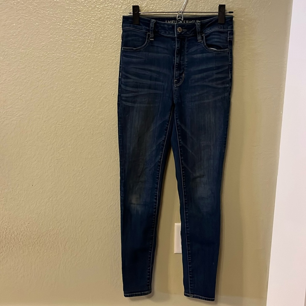 American Eagle super hi-rise jegging
